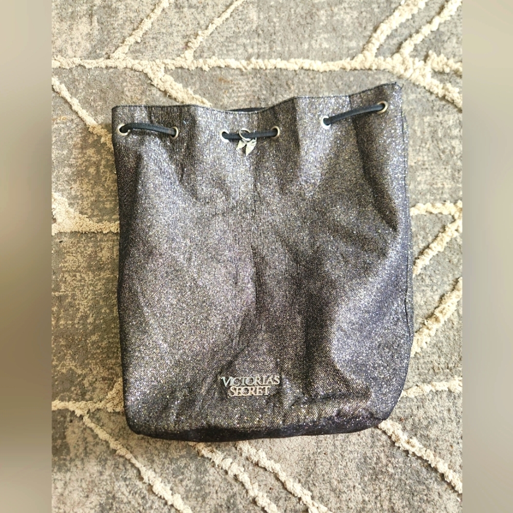 Victoria's Secret Shimmering Silver Tote